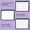 2024 Digital Wellness Planner (Light Theme) PDF