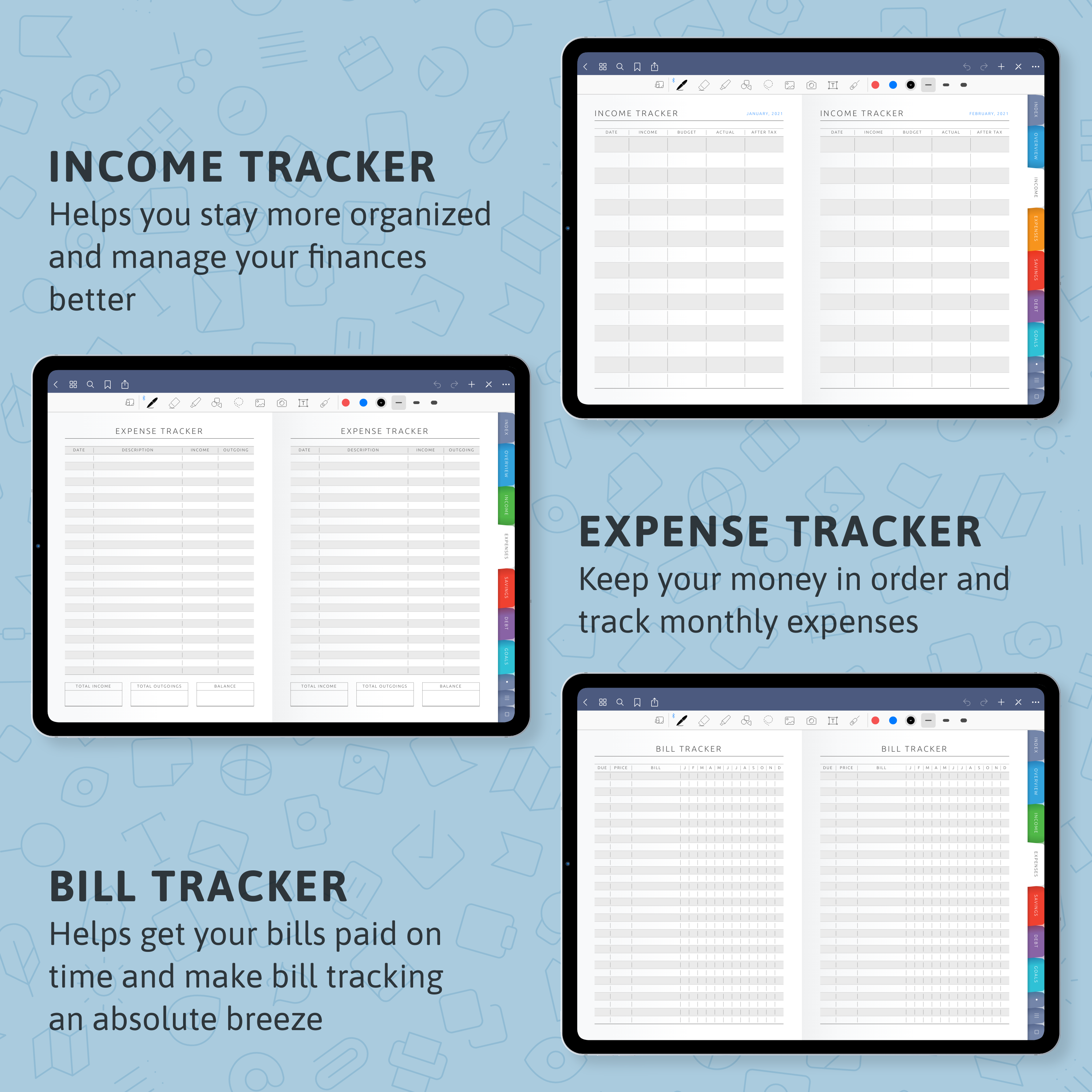 digital budget planner digital budget planner
