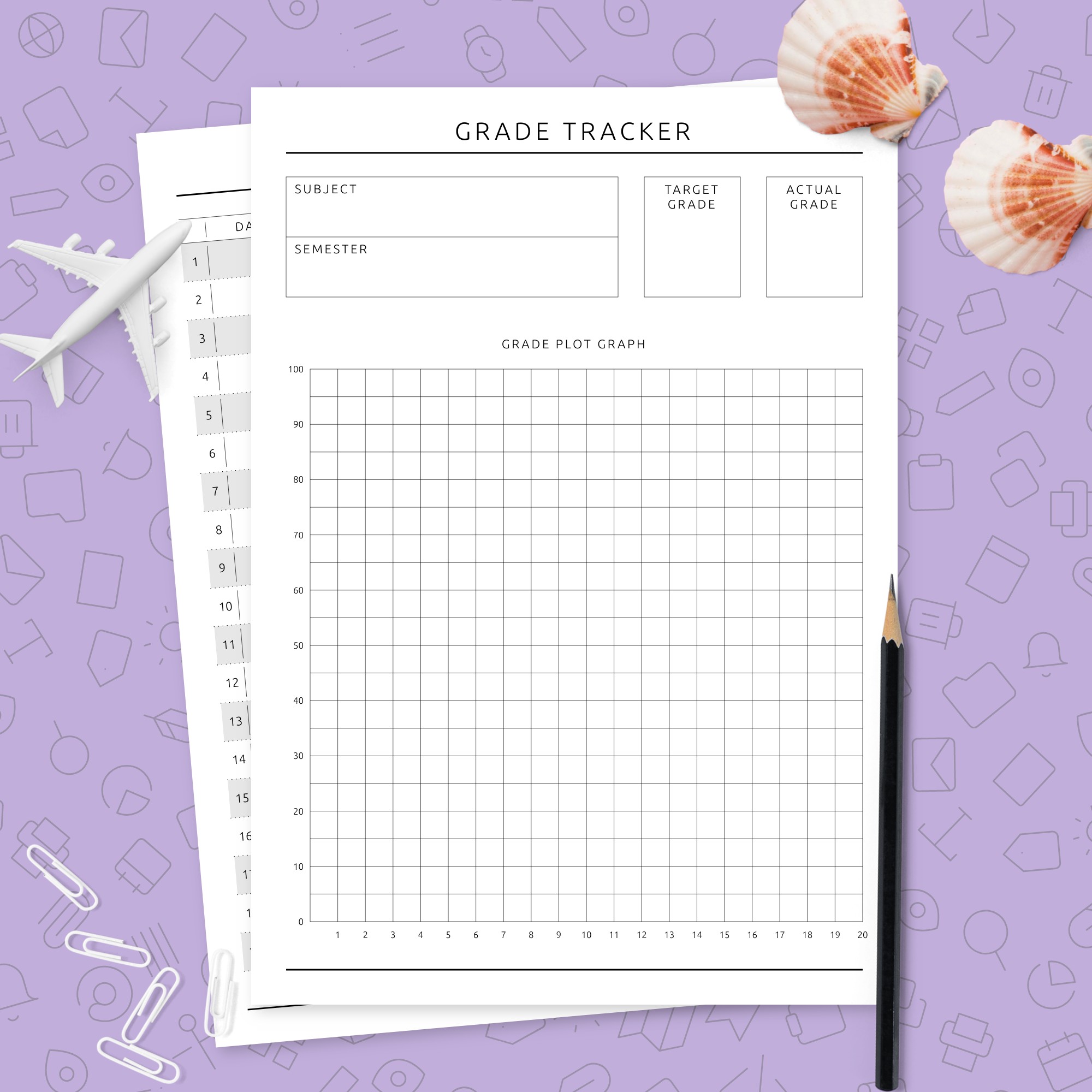 Printable Tracker