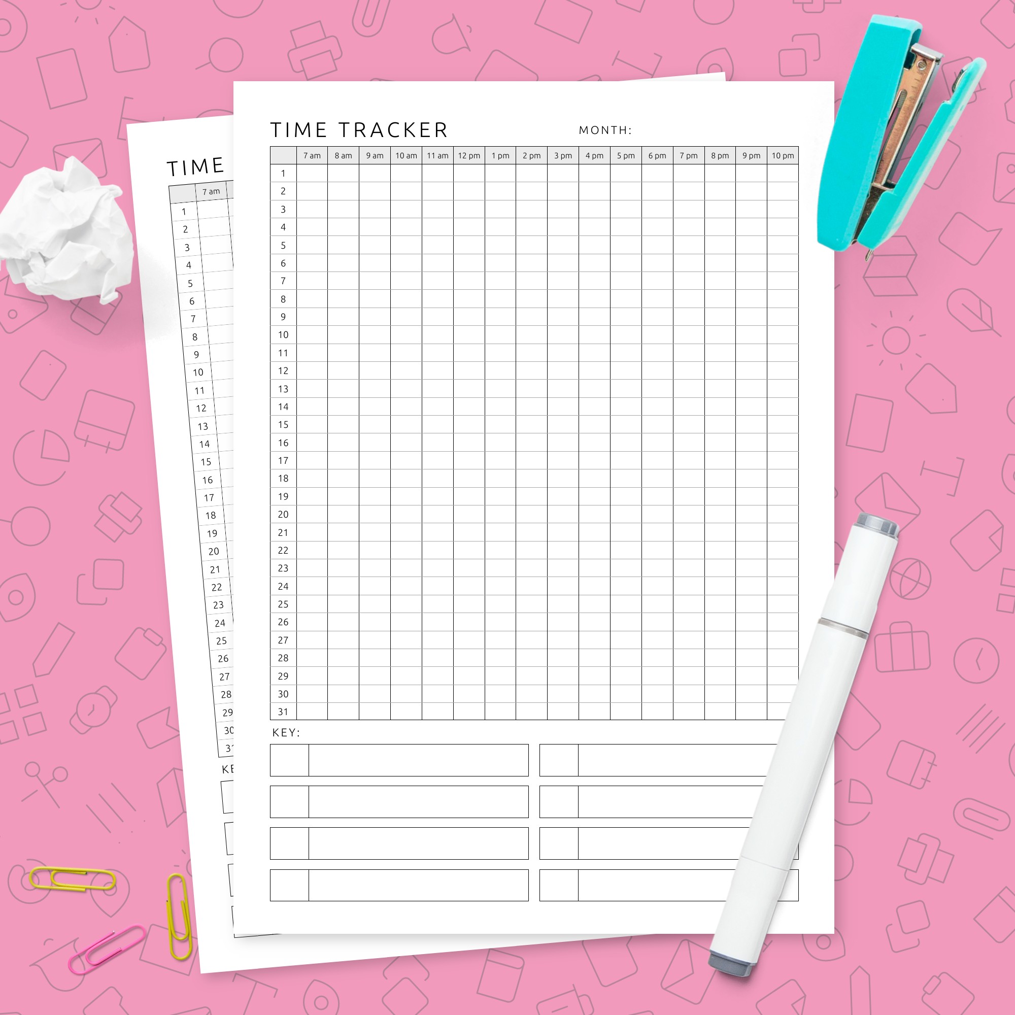 download-printable-time-tracker-template-pdf