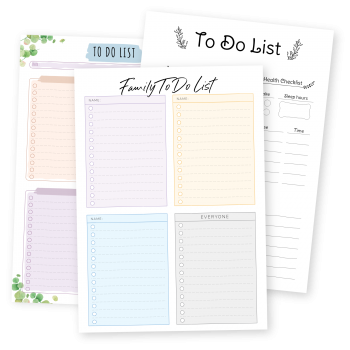 assignment to do list template