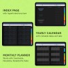 2025 Daily Digital Planner Template (Dark) PDF