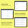 2025 Daily Digital Planner Template PDF