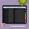 Download Daily Gratitude Digital Planner (Dark Theme) for GoodNotes, Notability