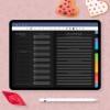 Download Daily Gratitude Digital Planner Template (Dark) for GoodNotes, Notability
