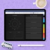 Download Daily Productivity Digital Planner Template (Dark) for GoodNotes, Notability