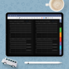 Download Digital Budget Planner (Dark Theme) for GoodNotes, Notability