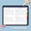 Download Digital Budget Planner (Light Theme) for GoodNotes, Notability