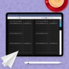 Download Digital Daily Meal Planner (Dark) for GoodNotes, Notability