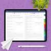 Download Digital Fitness Planner (Light Theme) for GoodNotes, Notability