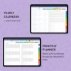 2025 Digital Goal Planner (Light Theme) PDF