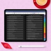 Download Digital Goal Setting Planner with Affirmations (Dark) for GoodNotes, Notability