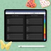 Download Digital Habit Tracker Template (Dark) for GoodNotes, Notability