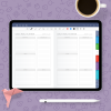 Download Digital Meal Planner (Light Theme) for GoodNotes, Notability