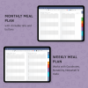 2022 Digital Meal Planner (Light Theme) PDF