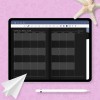 Download Digital Monthly Meal Planner (Dark) for GoodNotes, Notability