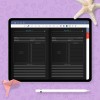 Download Digital Recipe Book Template (Dark) for GoodNotes, Notability