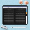 Download Digital Savings Tracker (Dark) for GoodNotes, Notability