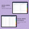 2025 Digital Social Media Planner PDF