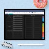 Download Digital Student Daily Planner (Dark) for GoodNotes, Notability