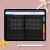 Download Digital Student Weekly Planner (Dark) for GoodNotes, Notability