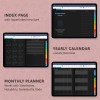 2022 Digital Student Weekly Planner (Dark) PDF