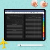 Download Digital Teacher Projects Planner (Dark) for GoodNotes, Notability