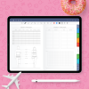 Download Digital Weight Loss Planner (Light Theme) for GoodNotes, Notability