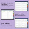 2025 Digital Wellness Planner (Light Theme) PDF