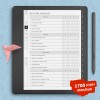 Download Kindle Scribe Self-Care Planner for GoodNotes, Notability