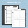 2024 Kindle Scribe Ultimate Planner PDF