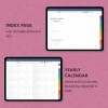 2024 Monthly Digital Planner Template PDF
