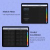 2021 Weekly To-Do Digital Planner Template (Dark) PDF