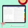 Download Weekly Goals Digital Planner Template for GoodNotes, Notability