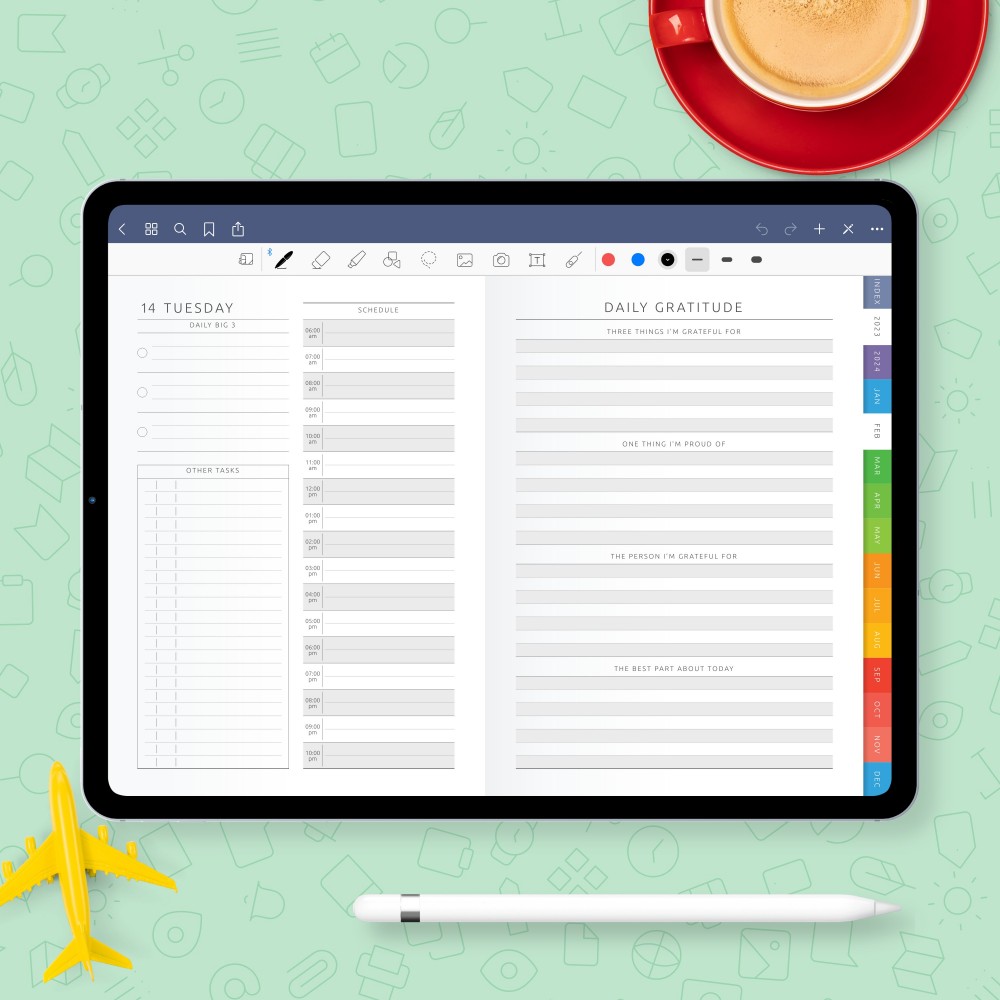 best-goodnotes-templates-digital-planner-for-ipad