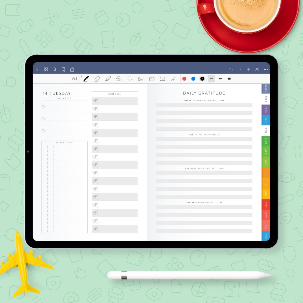 Best Goodnotes Templates Digital Planner For IPad