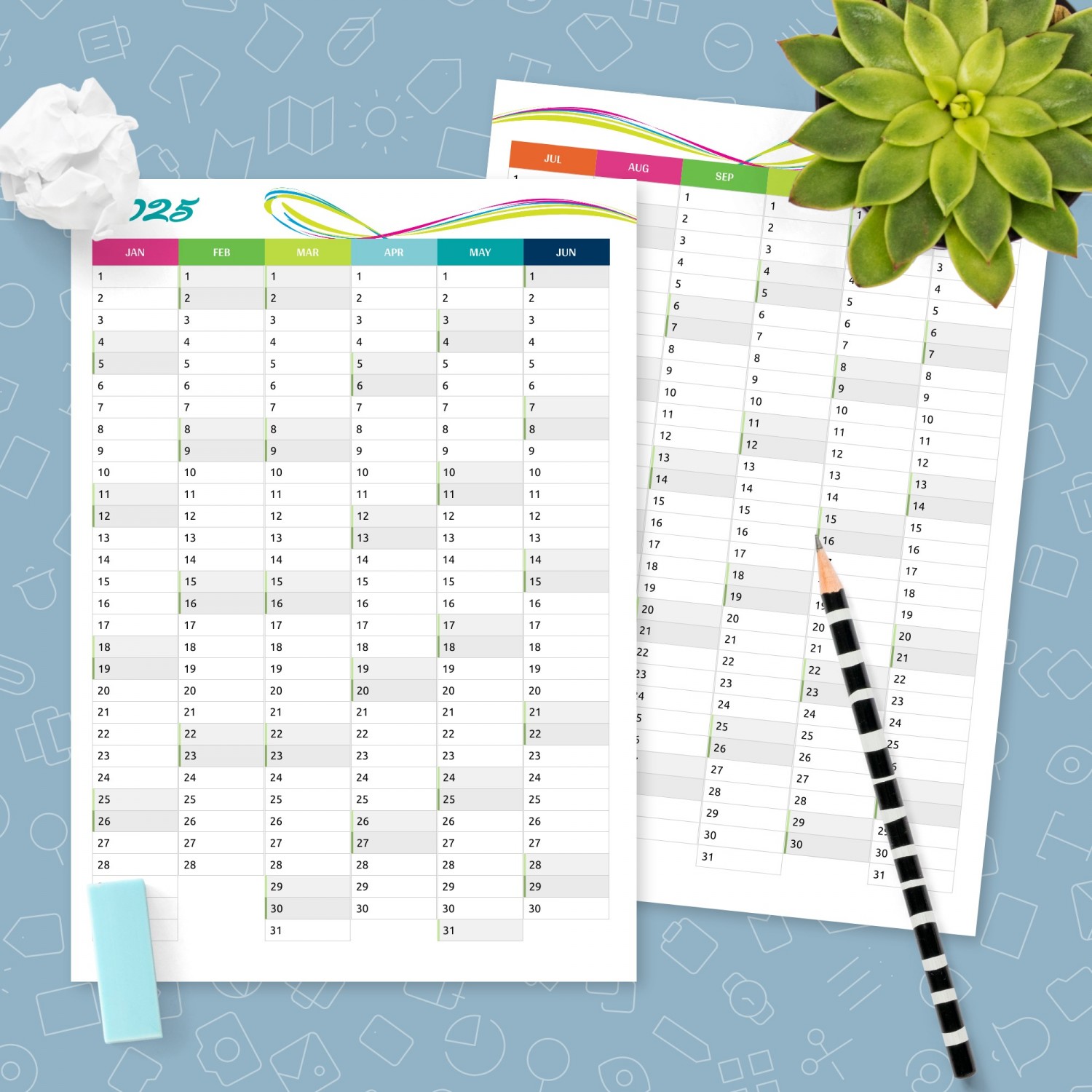Download Printable Two Pages Vertical Calendar Pdf Free Printable Two  Download Printable Two Pages Vertical Calendar Pdf Free Printable Two