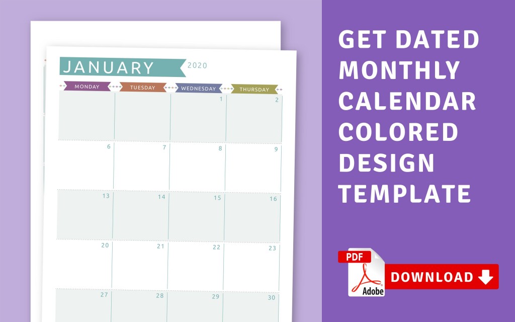Printable Calendar - Printable Monthly Calendar Templates