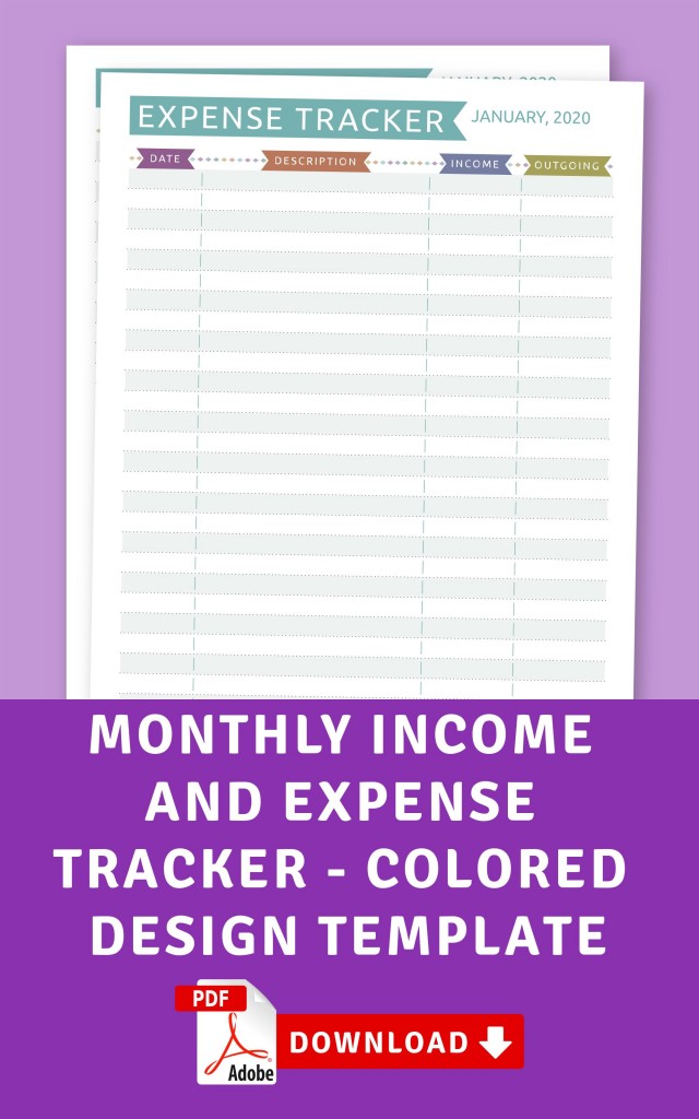 income and expense tracker