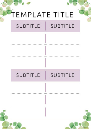 Download Printable Return / Exchange Form Template PDF