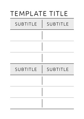 homework tracking form