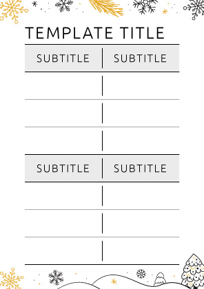 Download Printable Return / Exchange Form Template PDF